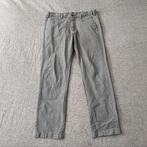 Uniqlo Slim Fit Chino Pants Gray Size 33x34